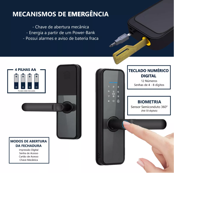Fechadura Biométrica
